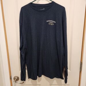 Moonshine Spirt Brand Long Sleeve Logo T-Shirt, Size XL